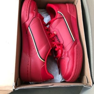 Adidas Continental 80 Red shoes